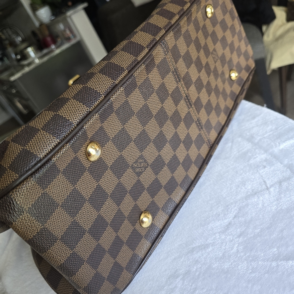 Louis Vuitton Ebene Damier Griet Satchel Bag - Picture 7 of 16